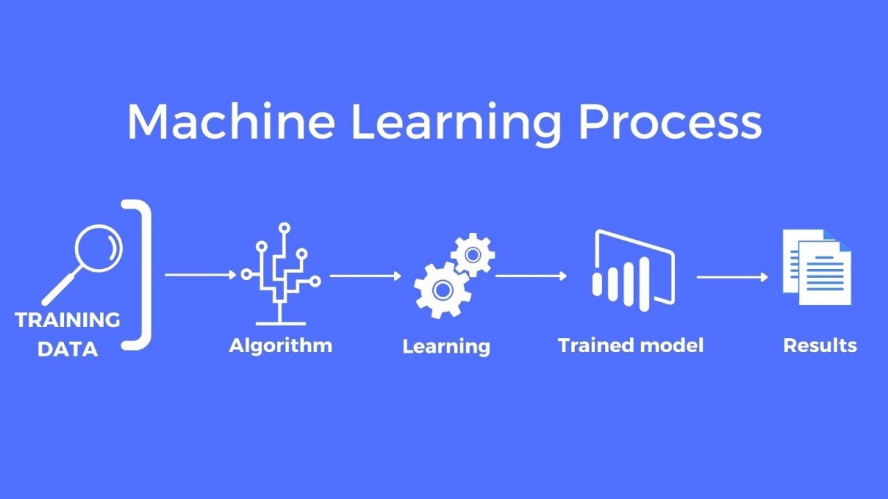 ML model training process visualization